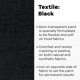 thumbnail image 2 of Pintura textil jacquard negra 237ml, 2 of 7