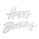 thumbnail image 3 of Feliz Cumpleaños Letrero De Neón LED Lámpara De Neón Fiesta De Cumpleaños Pared Art Deco, 3 of 5