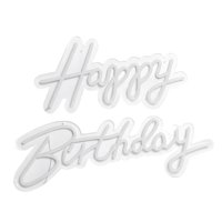 Ioensy - Feliz Cumpleaños Letrero De Neón Led Lámpara De Neón Fiesta De Cumpleaños Pared Art Deco