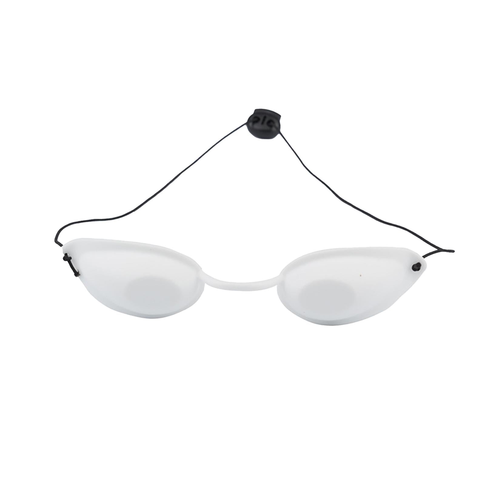 Magideal - Gafas De Protección Para Los Ojos Con Hebilla De Cuerda Ajustable Ipl Que Absorben La Luz Y Son Fáciles De Usar. Blanco
