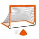 thumbnail image 3 of Red De Portería De Fútbol Para Ni?os, Puerta De Fútbol Compacta Para Parque, Jardín, Deporte Al Aire Libre, Color Naranja, 3 of 5