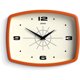 thumbnail image 1 of JONES CLOCKS Movie Wall Clock Rectangular Retro Clock 1, 1 of 3