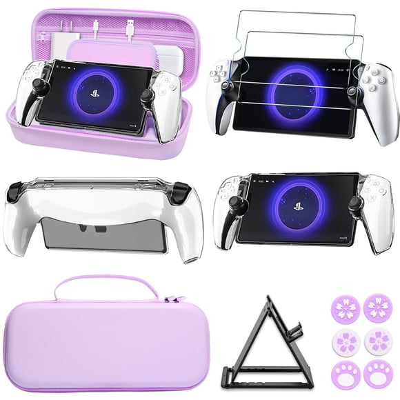 Kit de accesorios YOOWA para PS Portal, color morado