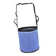 thumbnail image 4 of Bolsa De Alimentación Para Caballos Bolsa De Malla De PVC Ajustable Bolsa De Alimentación De Grano De Alimentación Lenta Azul, 4 of 6