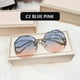 thumbnail image 5 of Fashion Sunglasses Women Metal Female UV400 Vintage Ladies Stylish Design Oversized Square Sunglasses For Women, 5 of 5