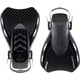 thumbnail image 2 of Fins Cressi Star, corto, ajustable, con tacón abierto, color negro/negro, XS, 2 of 7