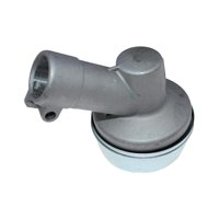 Magideal - Cabezal De Engranaje De Repuesto Para Cortadora De Césped, Caja De Engranajes Para Desbrozadora, Accesorio Recortador, Construcción De Metal, Apto Par