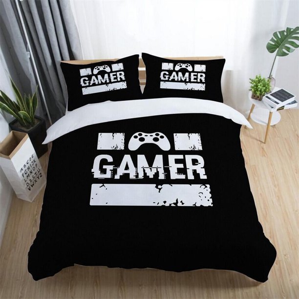 Game Fans Animal Print Lion Horse Cat Quilt Duvet Cover Set Bedding3-Piece Bedding Set