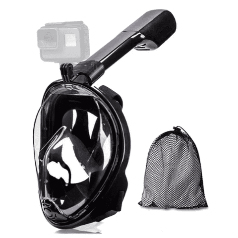 Free Breath - Mascara Snorkel Buceo Base Gopro Antiempañante
