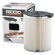 thumbnail image 1 of Filtro RIDGID VF4000 estándar para aspiradora húmeda y seca, 1 of 5