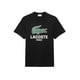 thumbnail image 1 of Camiseta Lacoste negra estampada de algodón para hombre, talla XXL, 1 of 2