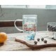 thumbnail image 3 of Taza de cristal Silver Buffalo Disney Lilo & Stitch 450ml Ohana, 3 of 7