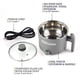 thumbnail image 4 of Olla eléctrica compacta Elite Gourmet NOODLE EXPRESS de acero inoxidable de 1,2 L, 4 of 7