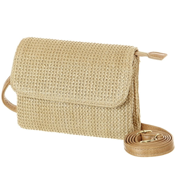 Bolso bandolera MINICAT con forma de pajita con soporte para botellas de agua