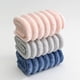 thumbnail image 4 of Xiao Hua Toalla de Rayas Verticales para el Hogar, Toalla Facial Suave y Absorbente, Borde de Forro Polar coral, Toalla Envuelta, 30 Pulgadas x 14 Pulgadas, 1 Pieza Azul, 4 of 4