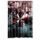 thumbnail image 1 of Cortina de ducha con diseño de Resident Evil de Boody, juego de cortinas de baño con ganchos, tamaño 48 x 72 pulgadas, 1 of 3