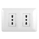 thumbnail image 3 of Pack 10 Tomacorriente Doble 10/16a 250v Blanco, 3 of 3