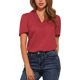 thumbnail image 1 of INSPIRE CHIC Blusas de Cuello en V para Mujer Elegante Casual con Estampado de Cerezas y Solapa en el Cuello, Manga Corta de Verano XL Rojo, 1 of 6