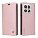 thumbnail image 2 of Funda Billetera de Cuero para Xiaomi 17 con Tarjetero y Soporte - Tapa Magnética Rosa, 2 of 5