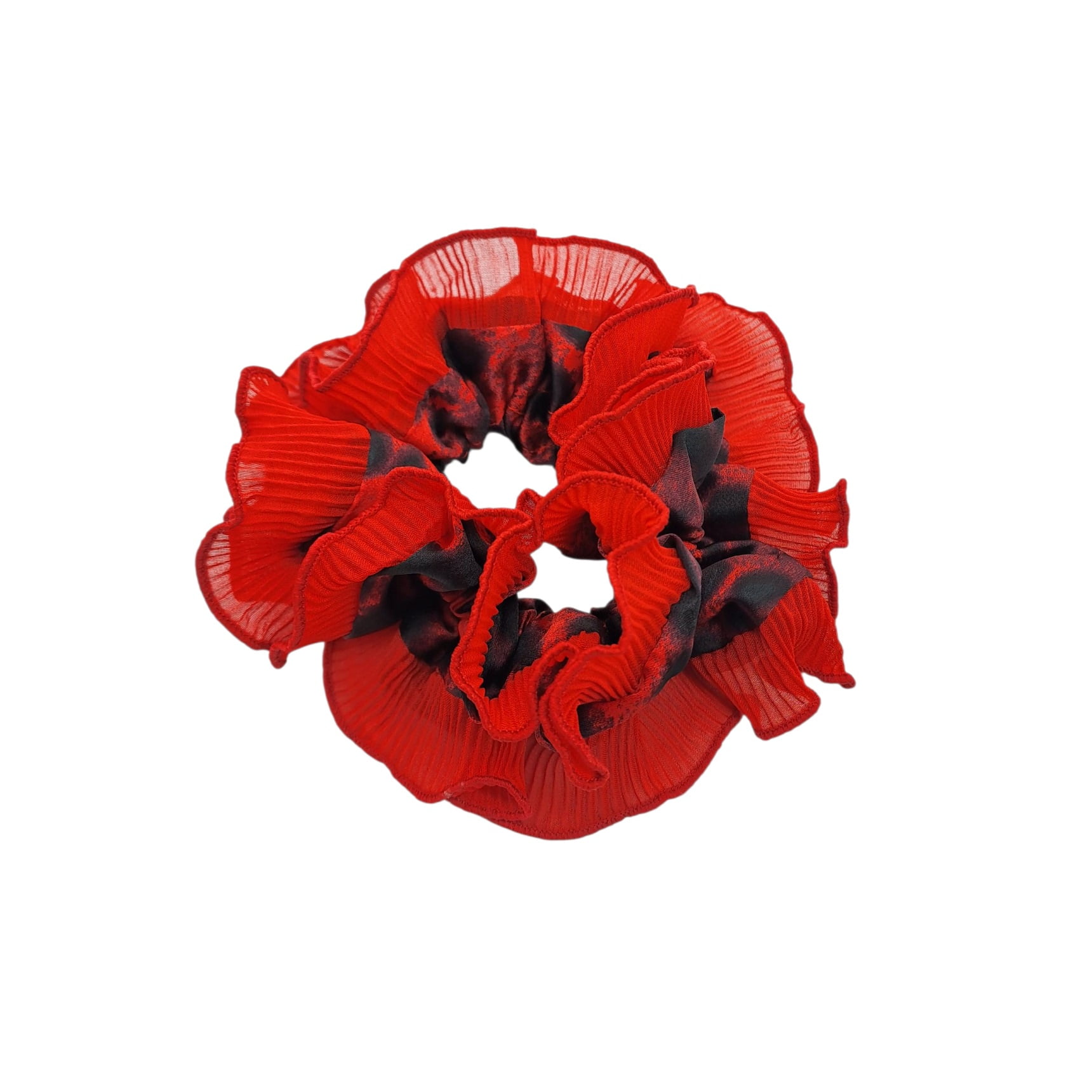 Ayg - Rumba Doble Scrunchie Xl Accesorios Color Rojo