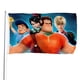 thumbnail image 1 of ¡Rompe Ralph! Bandera impresa con temática, regalo perfecto para fanáticos, amigos y familiares, y adecuada para actividades al aire libre e interiores, decoraciones de fiesta. 90 cm × 150 cm., 1 of 6
