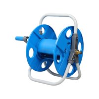 Magideal - Carro De Carrete De Manguera, Estante De Almacenamiento De Tuberías, Diseño Estable Y Resistente, Soporte De Manguera De Agua, Organizador De Tuberías Bm03 40M