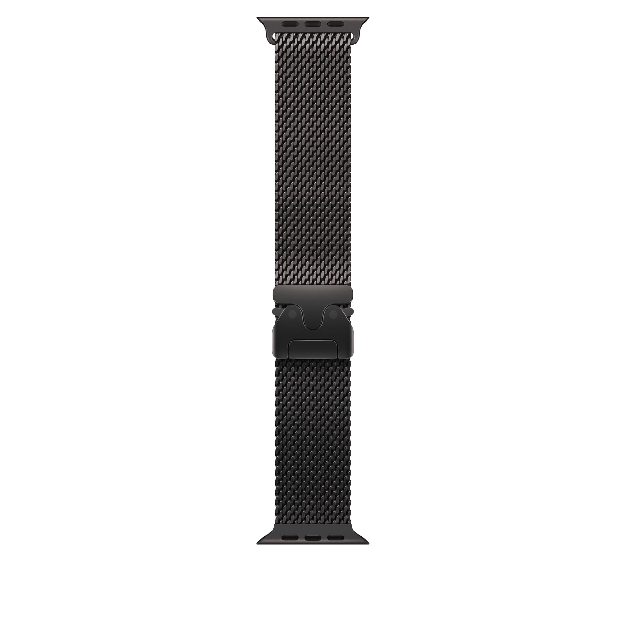 Correa De Reloj Apple Milanese Loop Negra De 49 Mm Para Muñeca Pequeña