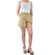 thumbnail image 3 of Short Mujer Premium Casual Formal Tela Algodon Lavado Tiro Alto 411, 3 of 4