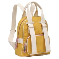 Calu Bags - Mochila Mujer Ophelia Pastel Mostaza Calu