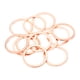 thumbnail image 1 of Arandelas Planas de Cobre Uxcell Anillo de Sellado Plano de Cobre Paquete de 12 Cobre 26x32x1.5mm, 1 of 6