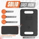 thumbnail image 4 of Placa de pesas Rucking Yes4All de hierro fundido de 30 kg para mochila, 4 of 6