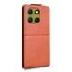 thumbnail image 2 of Funda tipo folio para Motorola Moto G86 5G con soporte magnético y protección para la cámara Marrón, 2 of 6
