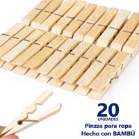 Aileda - 20 Perros Para Ropa Pinzas Tenazas Pinzas De Ropa Lavanderí