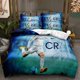 thumbnail image 1 of Football Star C- L-u-o M-a-s-s-e-y Printed Quilt Cover Pillowcase Three-Piece Set, 1 of 5