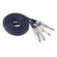 thumbnail image 2 of Cable De Audio Dual 1/4 "6.35mm A Dual RCA Phono Para Amplificador Mezclador 150cm, 2 of 5
