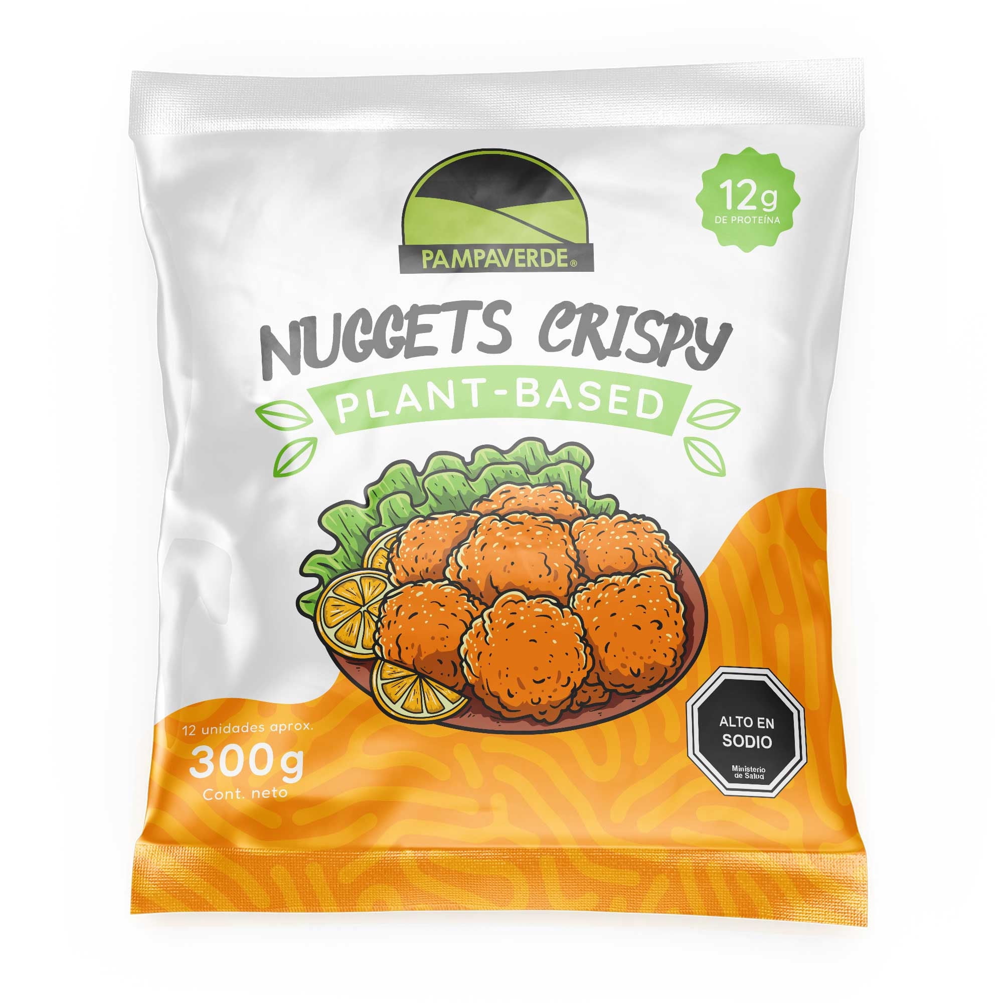Nuggets Crispy Plant Based 300 g Pampa Verde