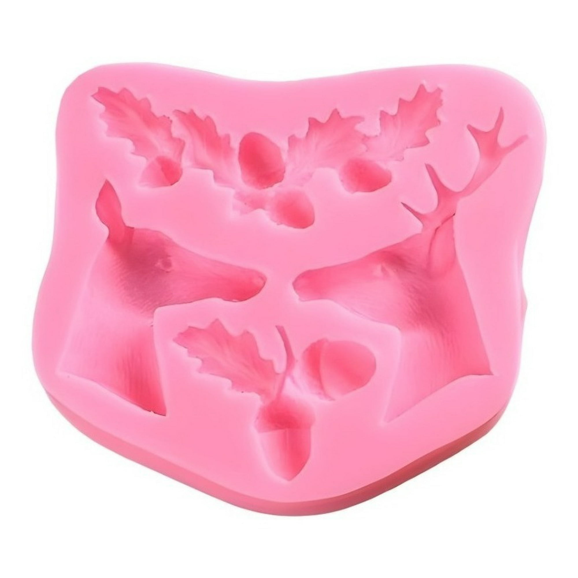 Genérico - Molde De Silicona Molde Reno Molde Fondant Bellota Reno
