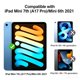 thumbnail image 2 of Protector de pantalla Juvraixo para iPad Mini 7/6 (Privacidad), 2 of 7