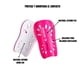 thumbnail image 4 of Canilleras Hockey Niños Simbra Flick Junior PVC EVA, 4 of 5