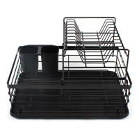 Genérico - Escurridor Platos Doble Bandeja 2 Niveles