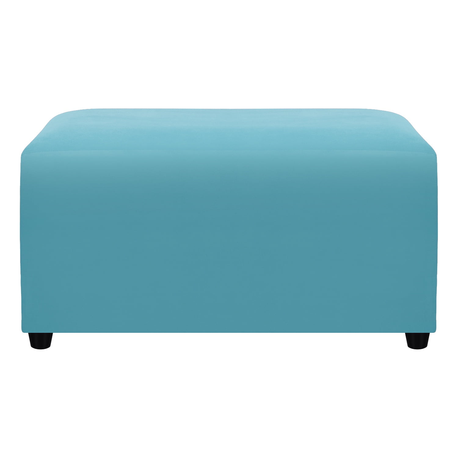 Bodevir - Banqueta Cali 2c Felpa 30 Turquesa