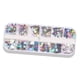 thumbnail image 3 of Colorido Nail Art Glitter Paillette Láminas Copos Decoración Para El Cuidado De Las U?as 08, 3 of 5