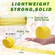 thumbnail image 2 of Serpentinas de papel crepé ODDODDY, color amarillo, 4,5 cm x 25 m, 8 rollos, 2 of 6