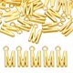 thumbnail image 1 of 40 piezas de charm de letra, charm de alfabeto inicial de letra m de aleación para manualidades de bricolaje, fabricación de joyas, pulseras, aretes, collar, oro, 1 of 7