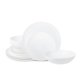 thumbnail image 1 of Juego de Vajilla Stone Lain de 12 piezas, porcelana de hueso, color blanco, 1 of 9