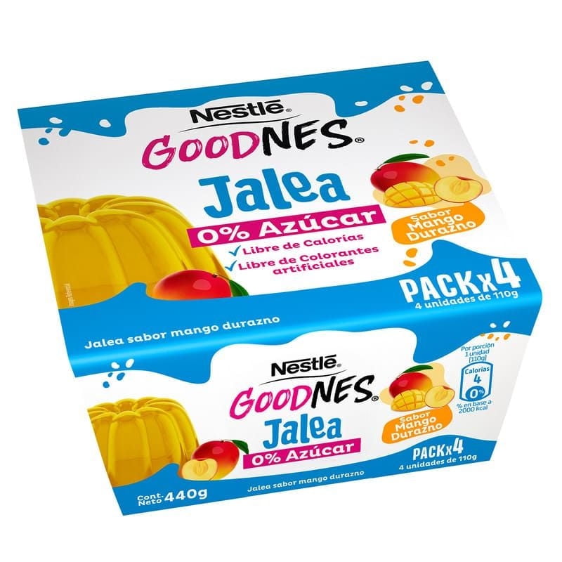 Jalea Mango Durazno Tradicional 440 g Goodnes