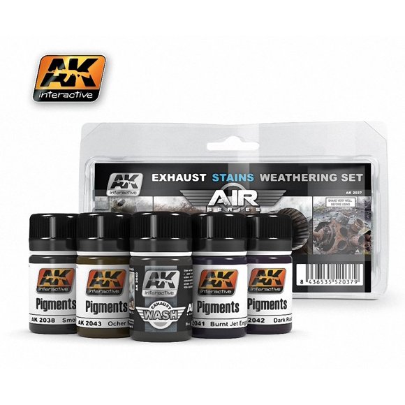 Kit de Envejecimiento AK Interactive #2037 Manchas de Escape