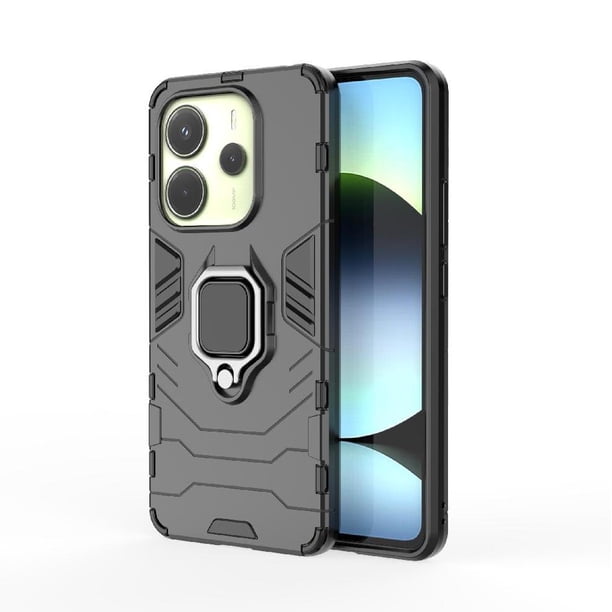 FOXDOCK Funda Antigolpes para Xiaomi Redmi Note 14 4G – Protección Total con Soporte y Diseño Robusto