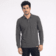 thumbnail image 1 of Polera Hombre Piqué Manga Larga Premium 60/40 Ideal Para Bordar Gris Oscuro, 1 of 10