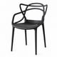 thumbnail image 3 of Silla Con Brazos Palermo Negra 80,0X51,0X52,0 Cm, 3 of 7